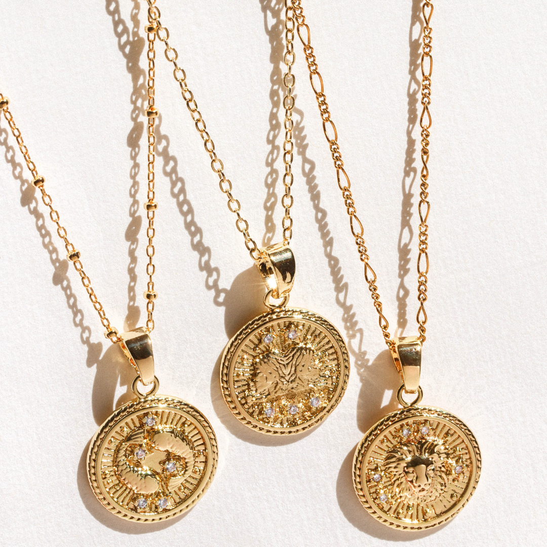 Astrology sign necklaces