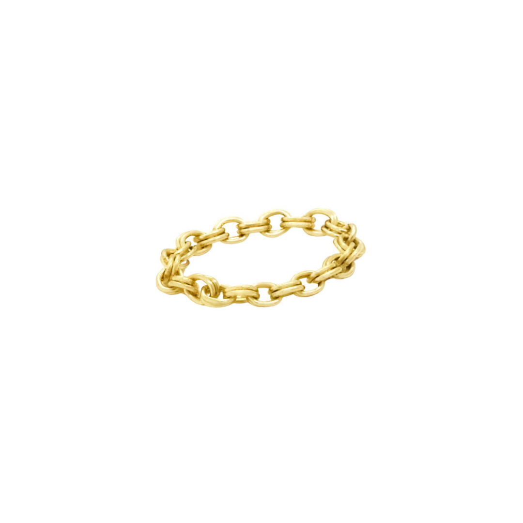 Chain stacking ring