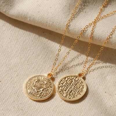 GOLD COIN NECKLACES